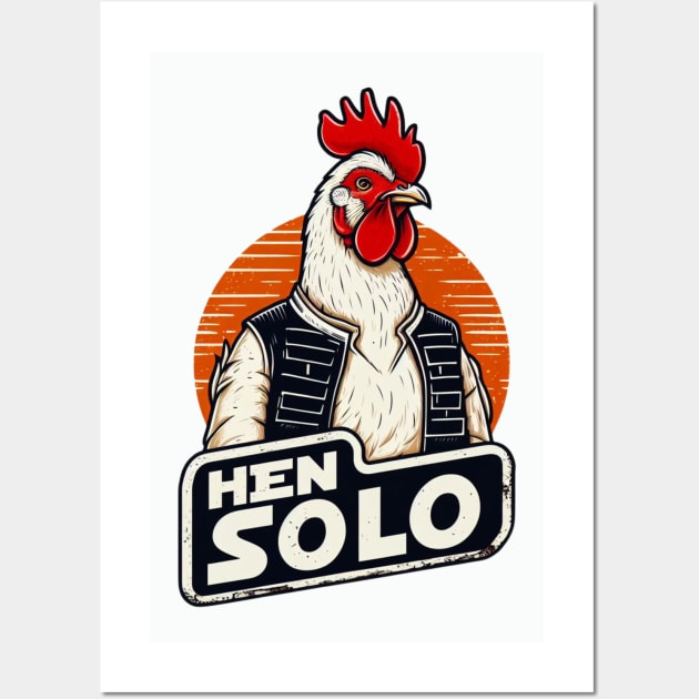 Han Solo Parody Wall Art by Shawn's Domain